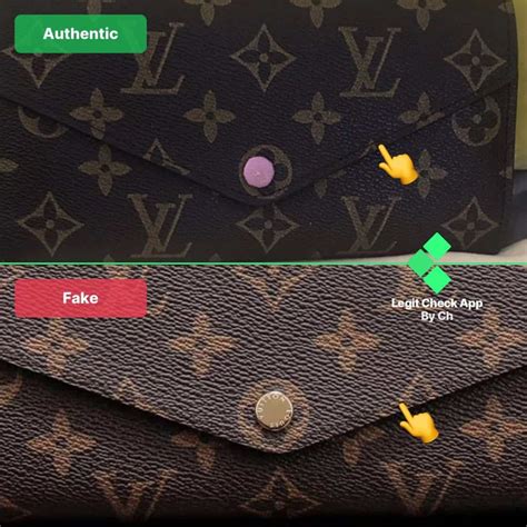 louis vuitton wallet authentic vs fake|Louis Vuitton wallet authenticity check.